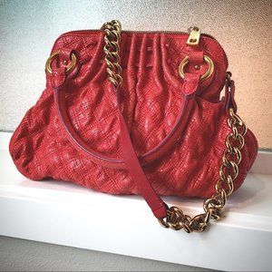 Marc Jacobs “Cecilia” Quilted Embossed Stam  LUV